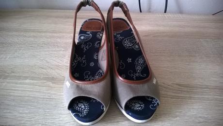 Nenosené plátené sandálky zn. mexx, 36