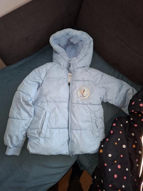 Zimná dievčenská  bunda, sinsay,140