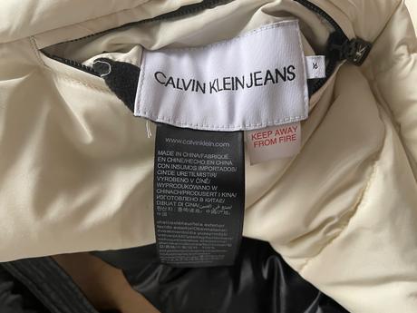 Zimna bunda/kabat, calvin klein,xs