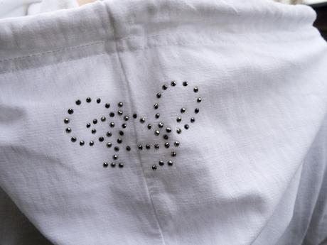 Bavlnený kardigán s kapucňou, 40