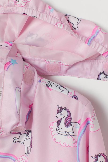 Prechodná bunda jednorožec, h&m,122