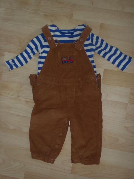 Menšestrové nohavice s tričkom, velkost 68, f&f,68