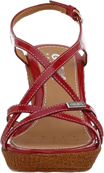 Geox, kožené sandále na platforme, veľ.40, geox,40