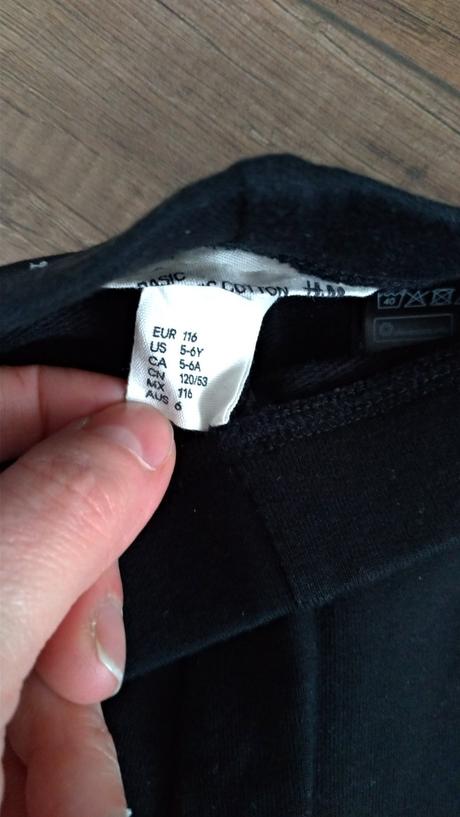 Elasticke nohavice h&m, h&m,116