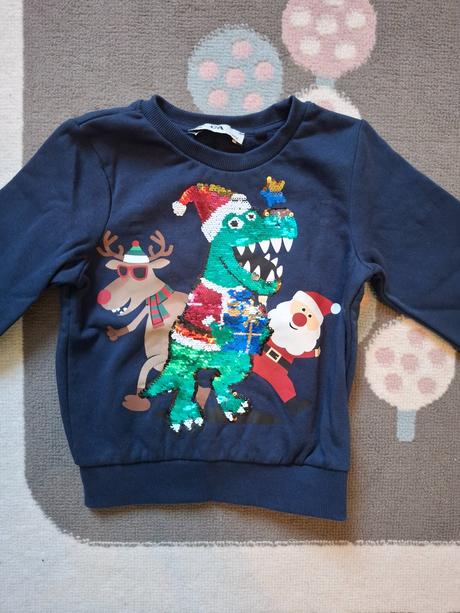 Vianočná mikina c&a, 104