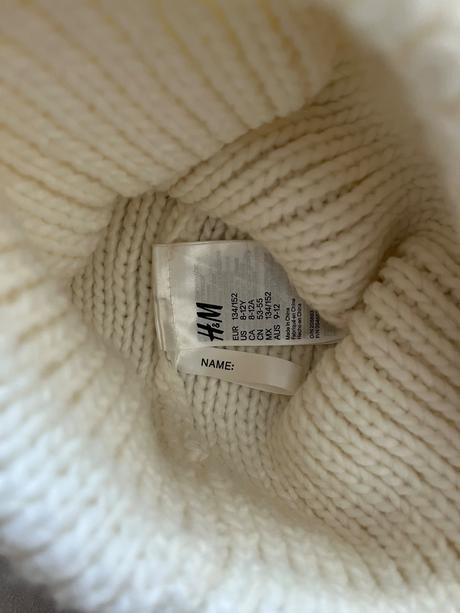 Zimne pletené čiapky, h&m,134