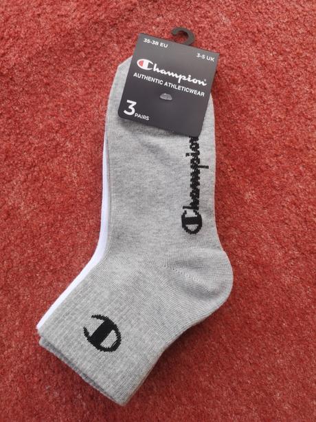 Champion ponožky 3 páry veľkosť 35-38, champion,35 / 36 / 37 / 38