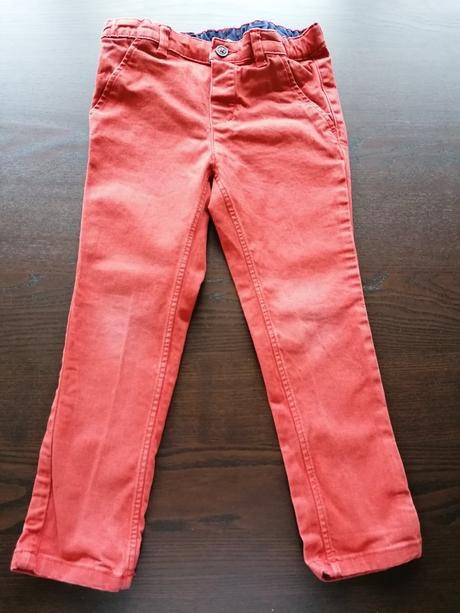 Tehlové nohavice, h&m,104