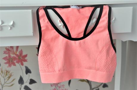 Neon športová podprsenka-122/128, 128