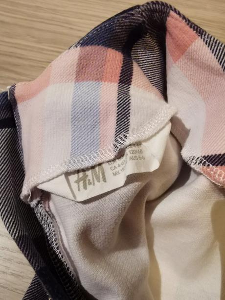 Šaty elastické 110/116, h&m,110