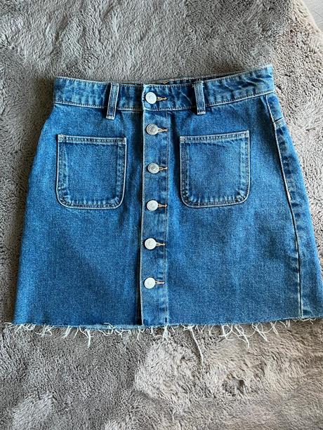 Rifľová sukňa zn. zara, zara,s