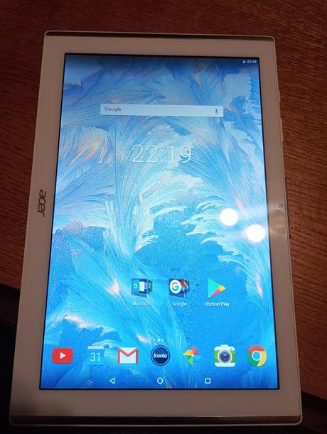 Tablet acer iconia 10", acer