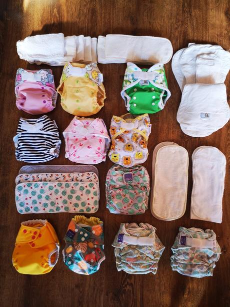 Látkové plienky rôzne, bambi roxy,4 kg - 9 kg