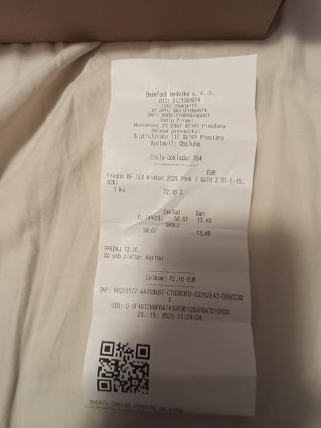 Barefoot froddo text winter 31, froddo,31