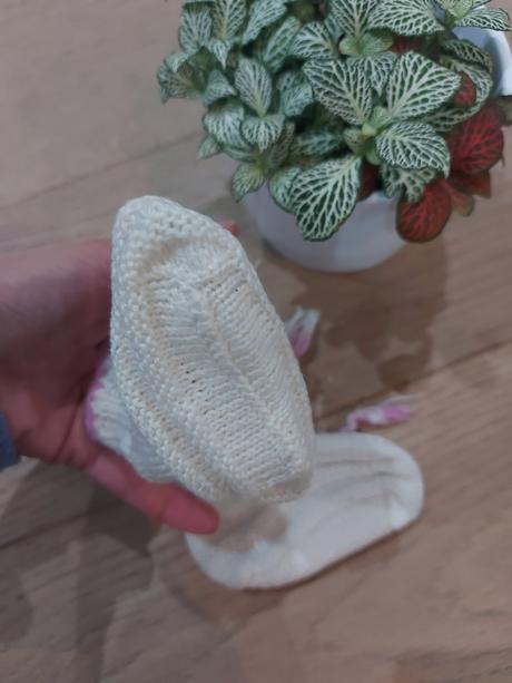 Prvé handmade pletene ponožky, 17