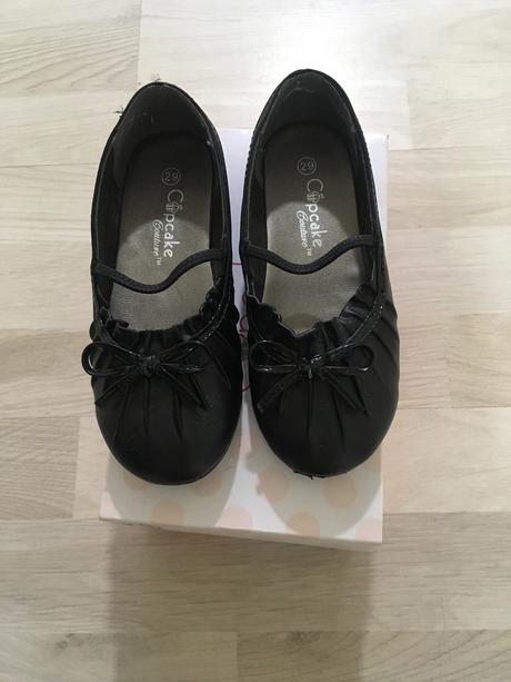 Čierne dievčenské balerínky, deichmann,29