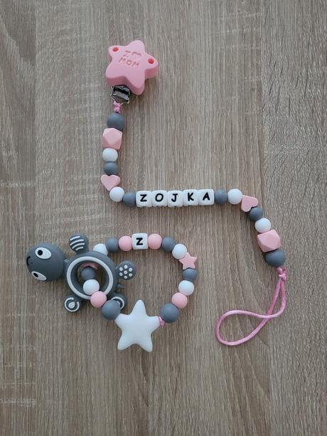 Retiazky na cumlík a hryzadielka, 