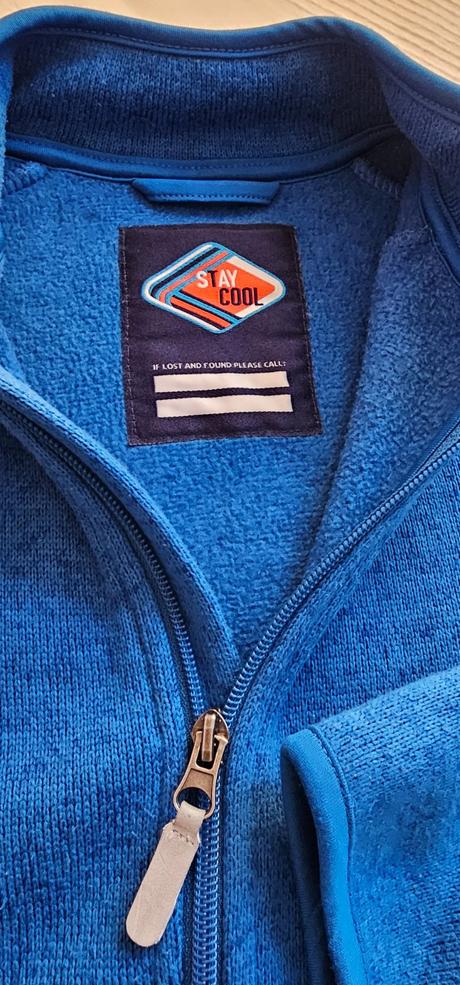 Mikina z pleteného flísu, tchibo,152