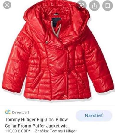 Vetrovka tommy hilfiger, tommy hilfiger,152