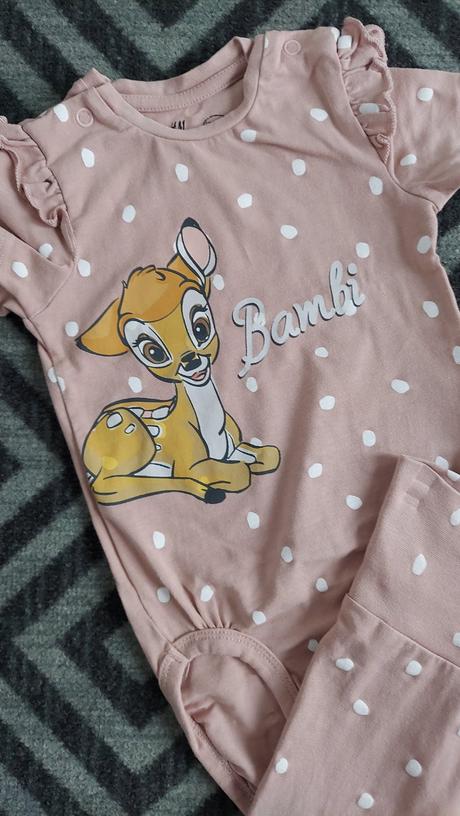 Súprava body+legíny+čelenka, h&m,74