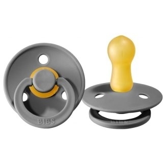 Bibs cumlík z prírodného kaučuku smoke (m) 1ks, 6m, bibs