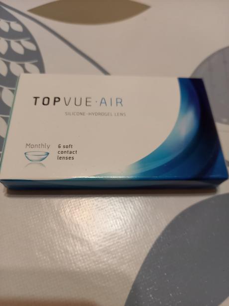 Kontaktné šošovky top vue-air, 