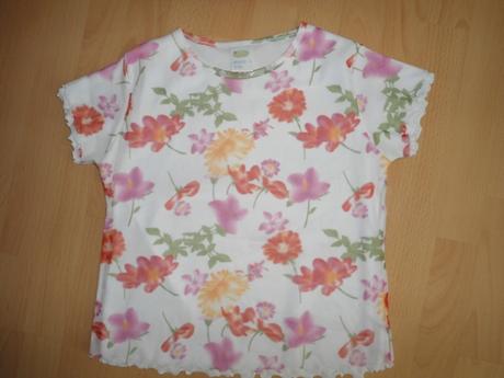 Damske kvietkovane tricko, s