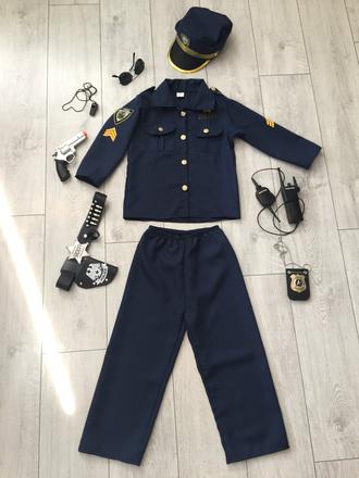 Chlapčensky kostym policajt 4-6 rokov,