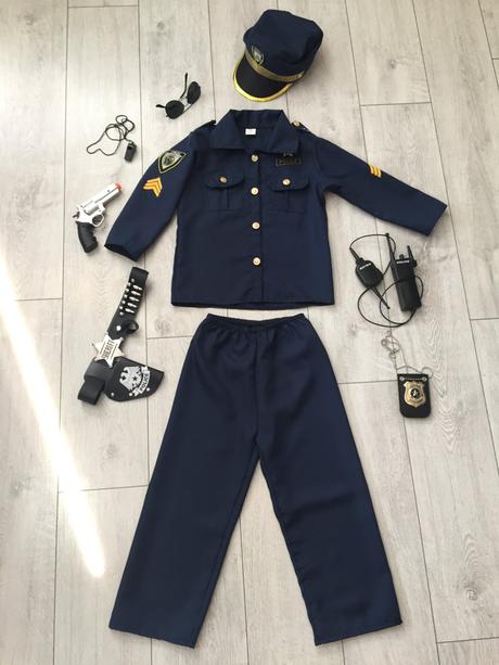 Chlapčensky kostym policajt 4-6 rokov,