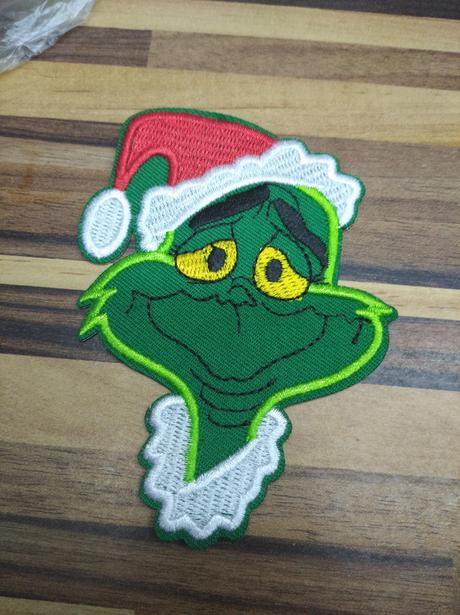 Nažehlovačka grinch, 