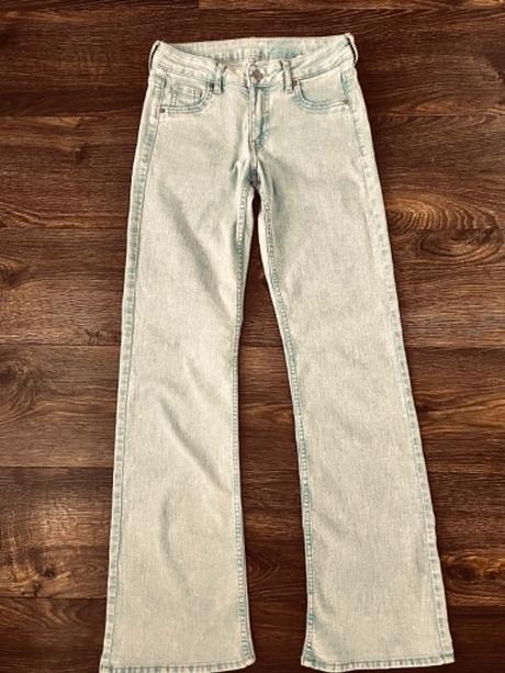 Nové rifle bootcut zn. hm, h&m,34
