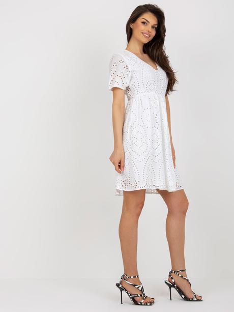 Dámske madeirové šaty biele, l / m / s / xl