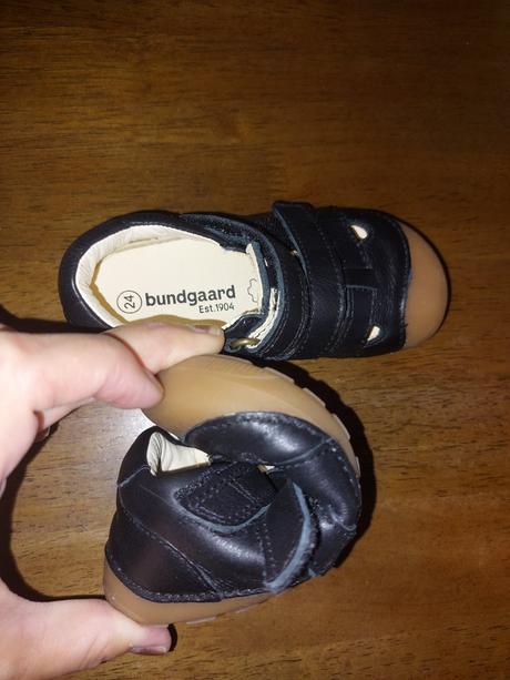 Barefoot nenosene sandalky, bundgaard,23