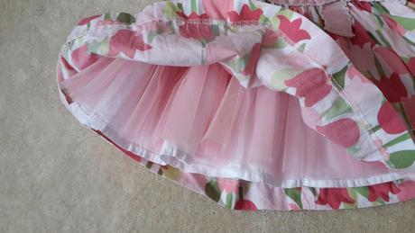 Šatičky s tylovou podšívkou, gymboree,68