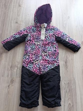 Dievčenský zimný overal/kombinéza - veľkosť 104, sinsay,104