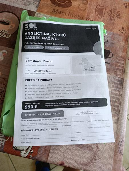 Pustiť dieťa na pobyt v Anglicku?