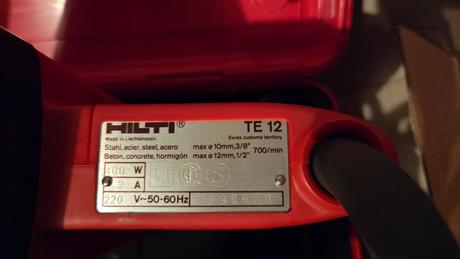 Hilti te 12, 