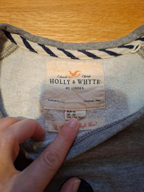 Sivá mikina holly & whyte by lindex, lindex,xs