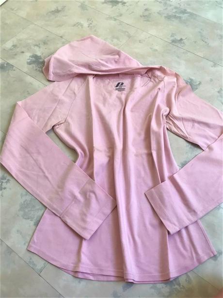 Tenšie triko s kapucňou m/l, l