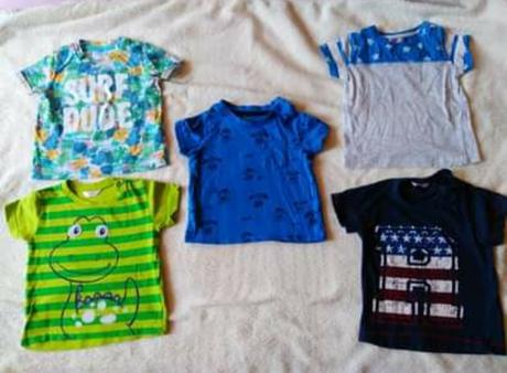 Balík tričiek, 68–80