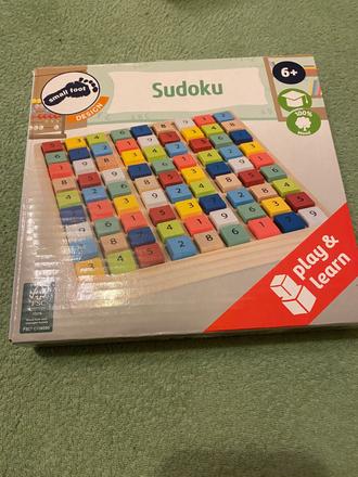 Sudoku drevené, 