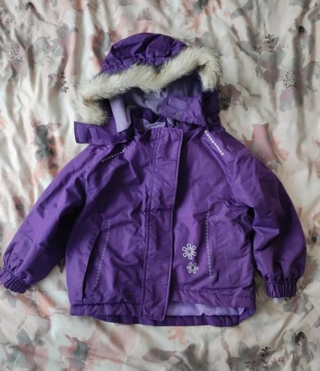Detská zimná bundička, lupilu,86