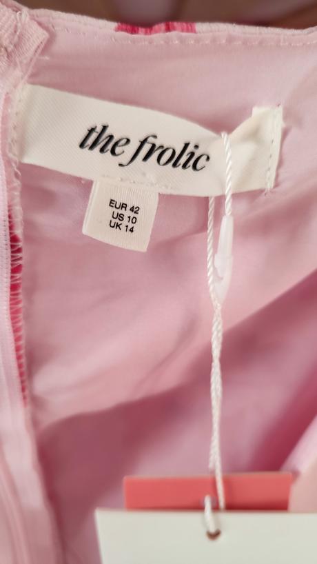 Nové krásne kvetinové šaty, 42