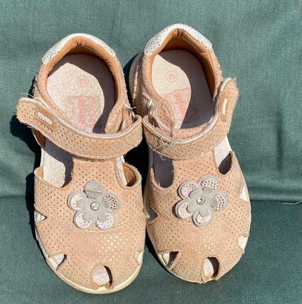 Sandálky na suchý zips, befado,25