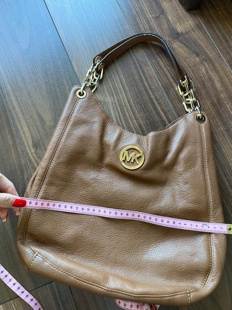 Kožená kabelka michael kors, michael kors