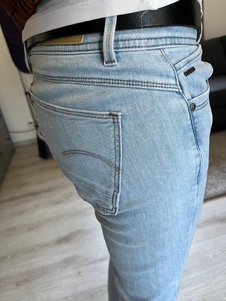 Bledomodré rifle g-star raw, g-star raw,m