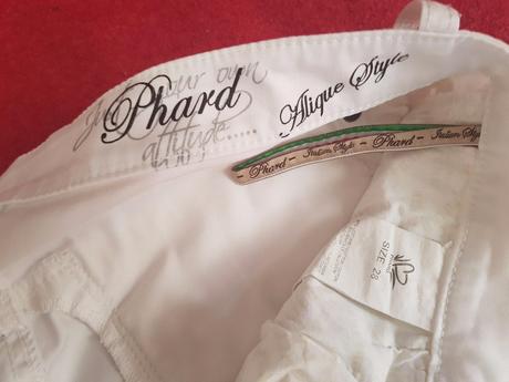 Biele 3/4 nohavice zn.phard, 28