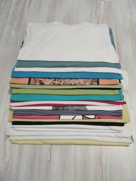 Tričká s krátkym rukávom 19 kusov, c&a,146