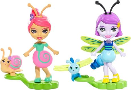 Mattel enchantimals slimák a vážka, 