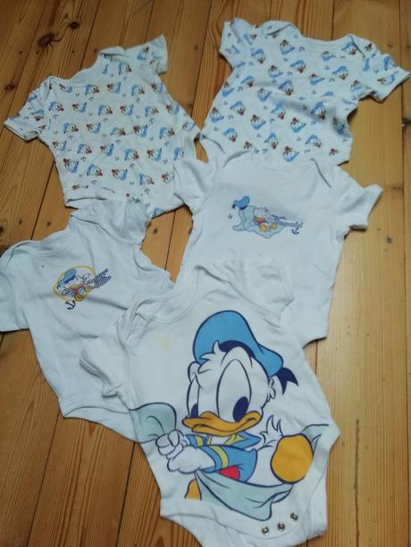 Body 5 ks káčer donald, disney,80